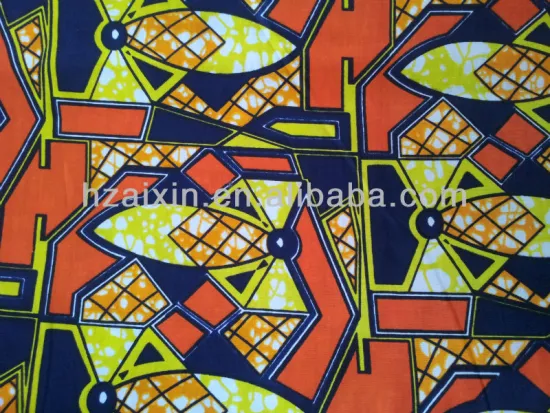 100% cotton super wax fabric