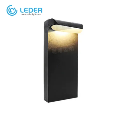LEDER 10W Modern Outdoor Bollard Light