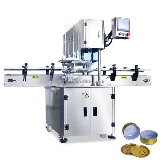 Automatic Can Filling & Sealing Machine for PET Cans and Paper Barrels - Pneumatic Drive, User-Friendly