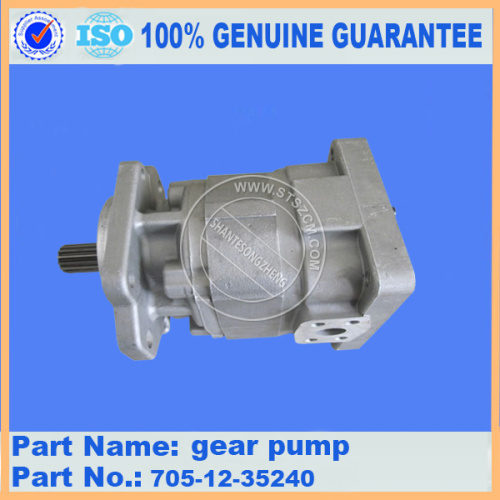 Pompa częściowa Komatsu gear pump 705-12-35240 WA420-3