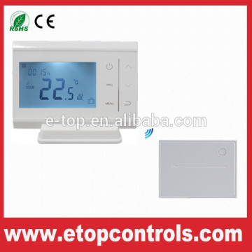 868MHZ wireless room thermostat for home heating