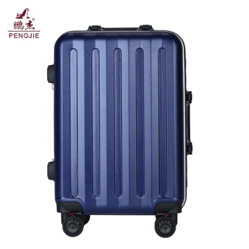 ABS blauw draagt ​​trolley-bagagesets