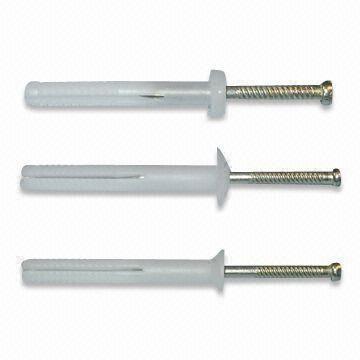 Nylon Anchor Nails with 3/16 to 1/4 Inch Diameter