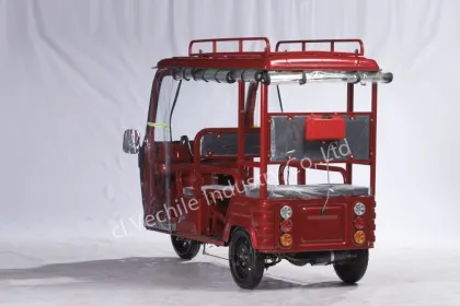 CHENLU Electric Tuk Tuk - 60V Closed Passenger Taxi