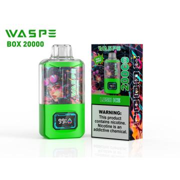 Wholesale Waspe 20000 Puffs شاشة LED Vape يمكن التخلص منها