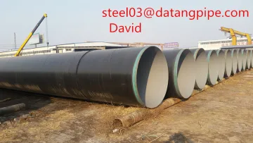 spiral steel pipe welded carbon steel pipe for Water Gas and Oil Transport