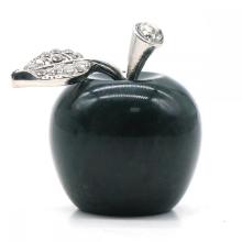 Fancy Jasper 1.2Inch Apple Gemstone Crafts for Home office Decoration