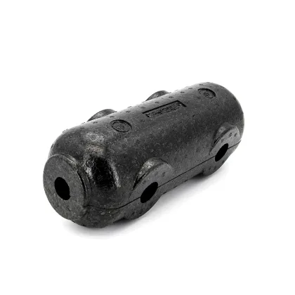 Black EPP contoured foam roller