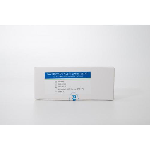 Kit de prueba de ácido nucleico IAV/IBV/ADV (método de sonda de fluorescencia PCR)