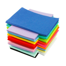 100% icke-vävd polyesterfärgad filt för DIY-hantverk
