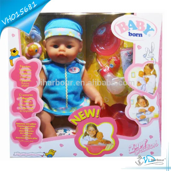 New Design Multi Functional Kids Educational Toys Boy Drinking Dolls