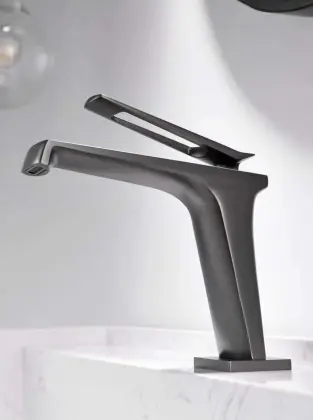 Modern single lever handle wash sink basin faucet