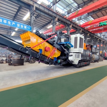 Shanghai Factory verfolgte den Mobile Jaw Crusher 300 TPH für Bergbau und Felsenquetscher