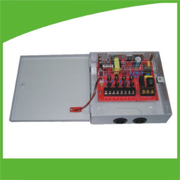 CCTV Camera DVR Power Supply with 100 to 240V AC Input Voltages and 3A Output Current