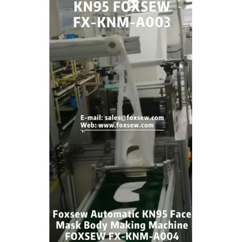 Automatic KN95 Face Mask Body Making Machine