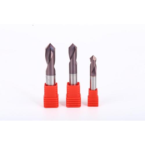 Solid Carbide Spot Drill Bits Chamfer NC Drills