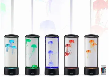 Interactive Jellyfish Lava Aquarium  Lamp
