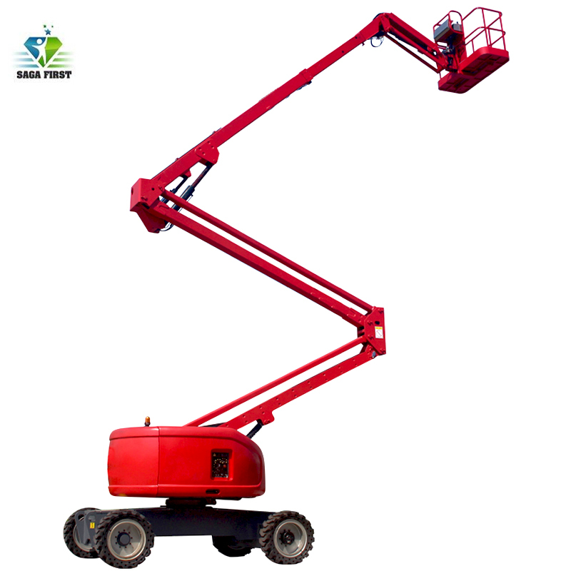 12m to 30m Hydraulic Diesel Engine Powered Articulated Boom Lift for Aerial Work