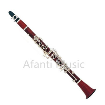 Silver Plated 17 Keys Rosewood Clarinet (ACL-05R)