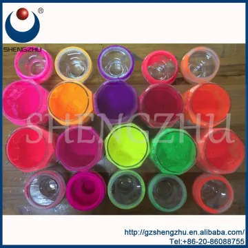 resin fluorescent pigment powder for skin