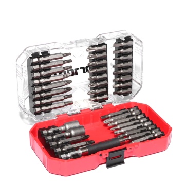 Professional TOOL JOY 37pcs PH2 PZ2 Precision Impact Bit Set: Ultimate Portable Screwdriver Bits for Electric and Hand Tools