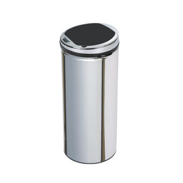Edelstahl -Sensor -Mülleimer, 30l Metall Küchenmüllbehälter