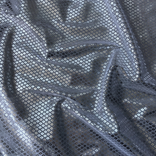 Tissu de maille 100% polyester 50gsm pour vêtement