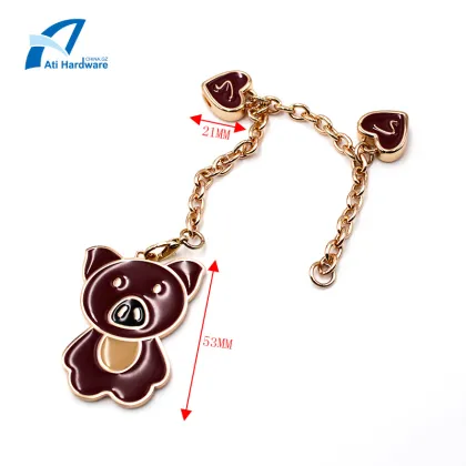 Decorative Chain Hardware Bag Accessory