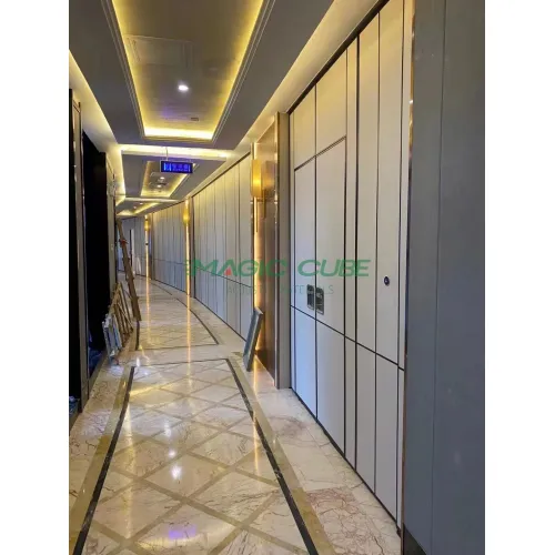 Movable sound proof acoustic partition walls