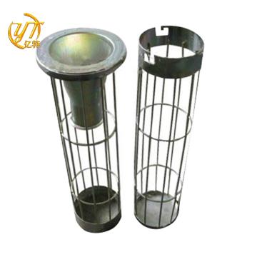 Customizable Steel and Galvanized Industrial Filter Bag Cage with Venturi