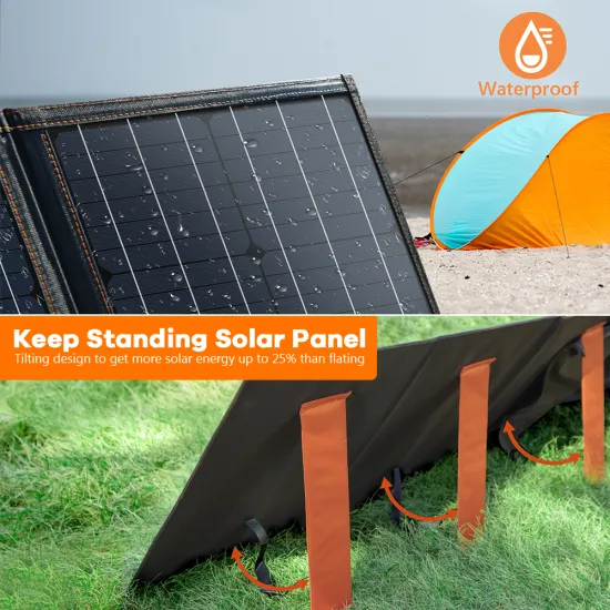 150W 18V Foldable Solar Panel USB Portable Solar Phone Charger DC Output PD Type-c Tablets Camping Van RV Trip