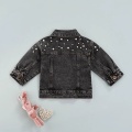 Toddler Jacket Denim Button Cardigan