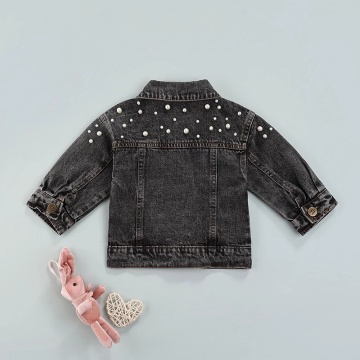 Cardigan in denim giacca da bambino