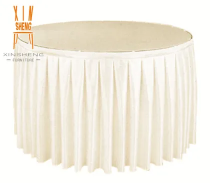Affordable Table Skirts for Round and Rectangle Tables