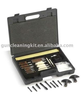 Deluxe Universal Gun Cleaning 37 Piece Kit. for cleaning all gun calibre