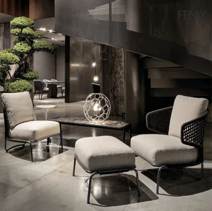 Leisure Balcony Outdoor Furniture Rattan Sofa and Chair Combination