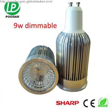 SHARP COB LED gu10 700lm dimmable