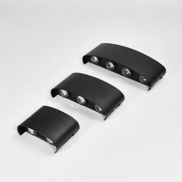 Outdoor IP65 Gold LED Wall Lamp for Modern Home Decoration