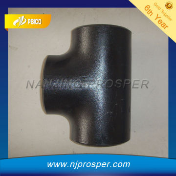 A234 WPB carbon steel tee for connection of pipes /pipe fitting (YZF-P34)