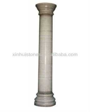 Round Hollow Granite Column