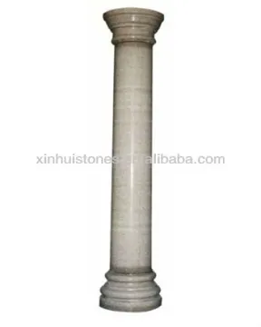 Round Hollow Granite Column