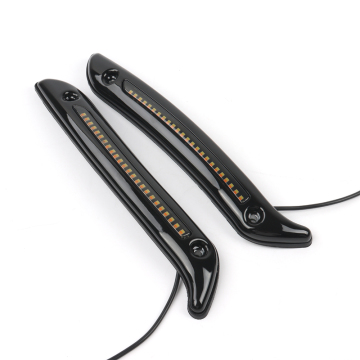 LED Windshield Trim Light Turn Signal for Harley Davidson Softail Low Rider ST FXLRST 2022-2024