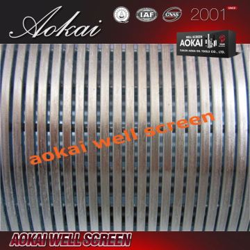 Factory Outlet C20 slotted casing pipe/sand control tubes