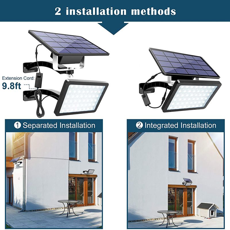 48 Led Solar Light With Remote 1