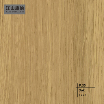 Porte en bois en caoutchouc de film respectueux de l&#39;environnement en PVC