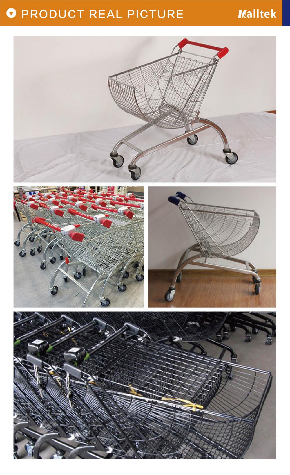 New Design sector Metal Supermarket Shopping Trolley