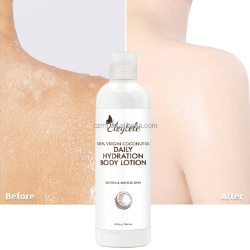 Vegan Organic Whitening Perfumed Body Cream for Black Skin
