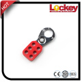 สีแดงไวนิลเคลือบความปลอดภัย Lockout Hasp