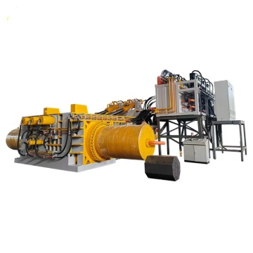 Enfardadeira metálica hidráulica para uso industrial