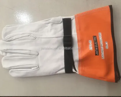 Insulating Leather and Rubber Protective Gloves